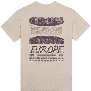 Travis Scott Europe Tour T-Shirt, Circus Maximus Fan Band T-Shirt